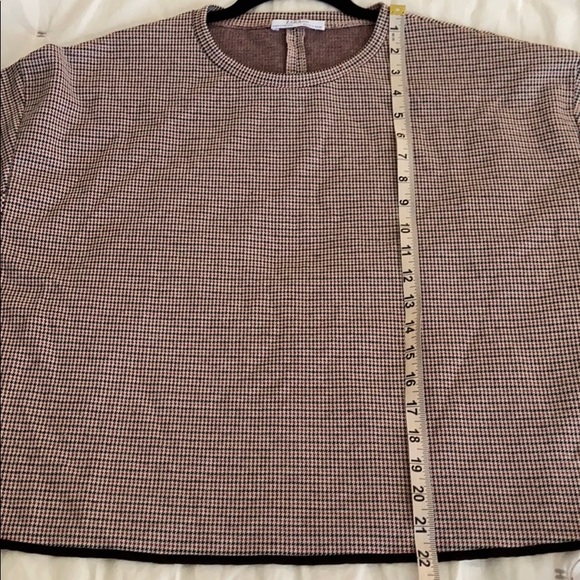 2 Piece Zara Basic Plaid Pants and Shirt Set - Picture 13 of 16